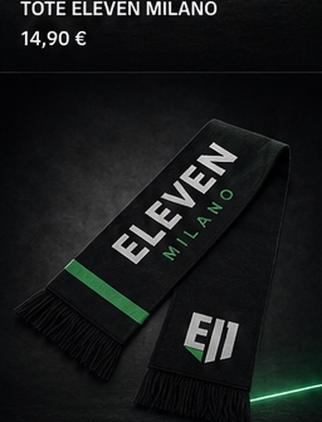 Sciarpa Eleven Milano