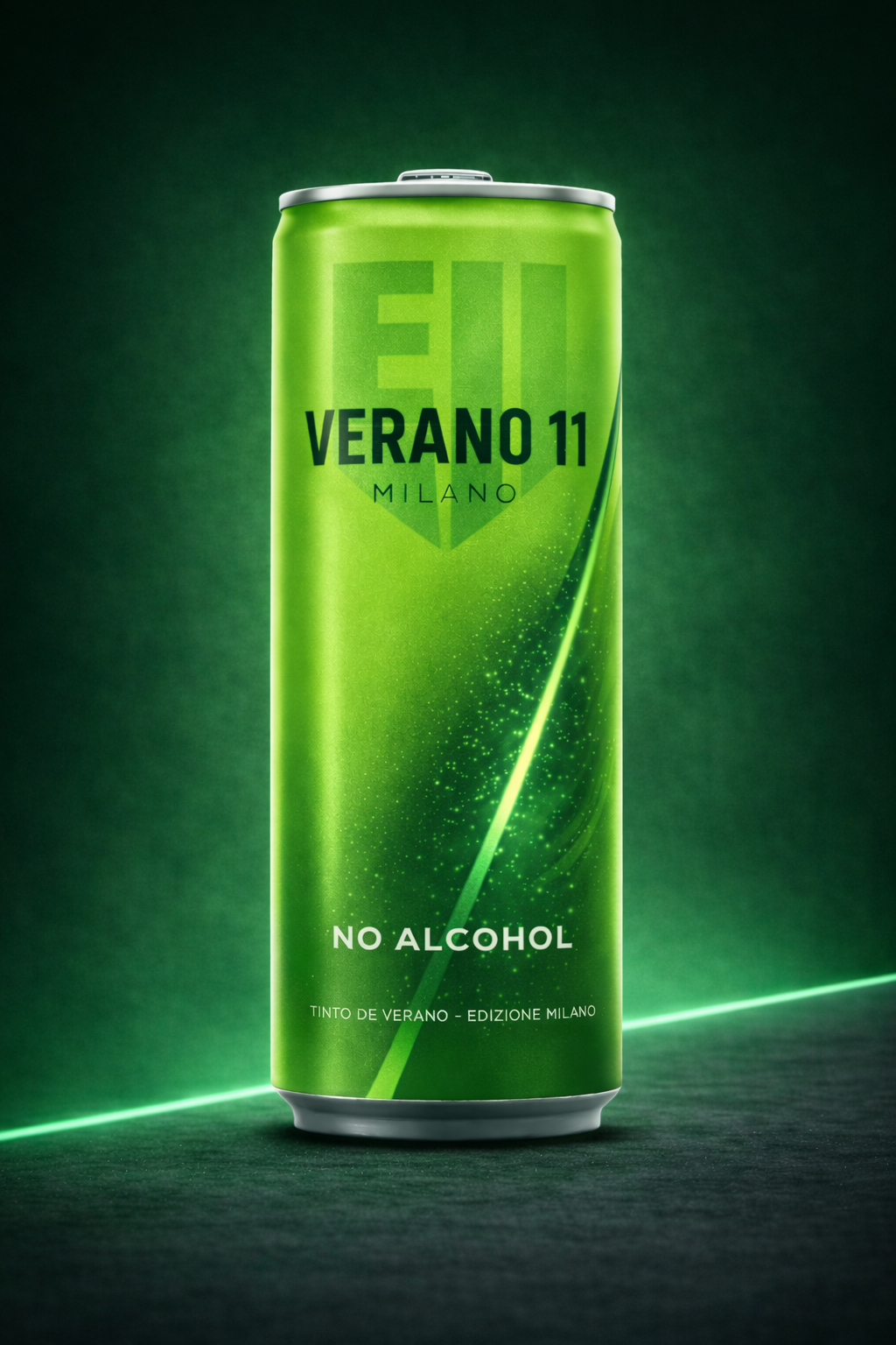 Lattina Verano 11 Milano verde, versione no alcohol — coming soon